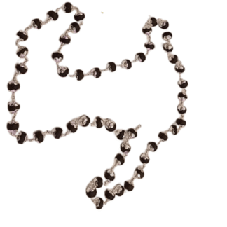 Silver Karungali Malai