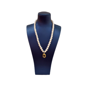Fresh water Pearl Citrine