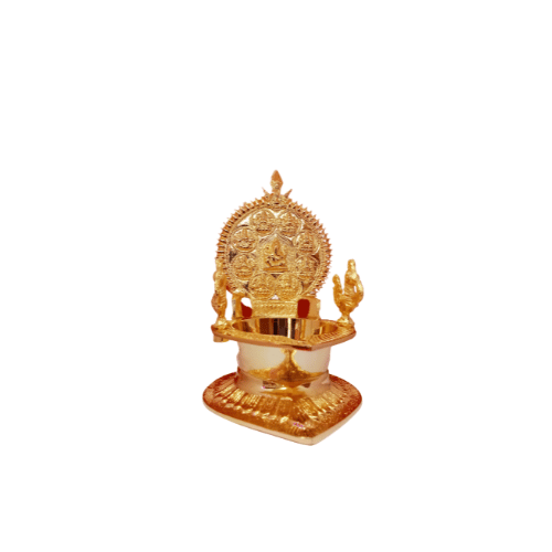 Aboorvass Asthalakshmi vilakku Gold Plating