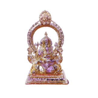 Ganesha Gold Plating - 10 Inch